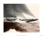 Mariner's Museum - Rainbow's Finish 1934 Vintage Maritime Size 10x12