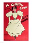 Poster advertising 'A Gaiety Girl' at the Daly's Theatre, Great Britain
