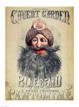 Poster for a Christmas pantomime of 'Blue Beard'