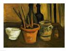 Still Life of Paintbrushes in a Flowerpot, 1884