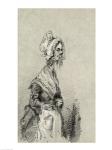 Old Woman from Normandy in Profile, 1857