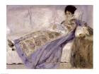 Madame Monet on a Sofa, c.1874