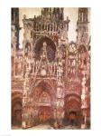 Rouen Cathedral, evening, harmony in brown, 1894