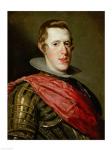 Portrait of Philip IV  in Armour