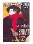 Poster advertising Aristide Bruant