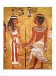 Tutankhamun and his wife, Ankhesenamun