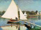 Sailing at Argenteuil, c.1874