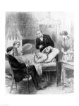 President Garfield Lying Wounded in his Room at the White House, Washingto
