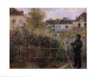 Monet Painting in the Garden at Argenteuil, 1873