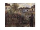 Monet Painting in the Garden at Argenteuil, 1873