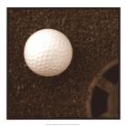 Sepia Golf Ball Study I
