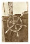 Sepia Ship's Wheel II