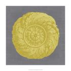 Gilded Rosette I