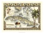 Tropical Map of Cuba