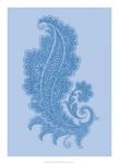 Porcelain Blue Motif I