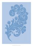 Porcelain Blue Motif II