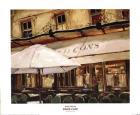 Keith Wicks - Paris Cafe Size 23.63x19.63