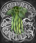 Chalkboard Green Beans