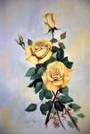 Yellow Roses Sprig