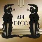 Art Deco Cats 1