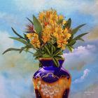 Colorful Vase Flower