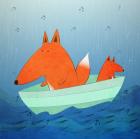 Fox In A Boat