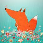 Fox In Flowers