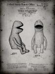 Puppet Doll Patent - Faded Grey