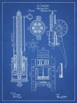 Machine Gun Patent - Blueprint