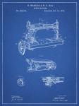 Sewing Machine Patent - Blueprint