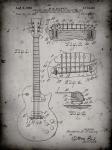 Guitar & Combined Bridge & Tailpiece Therefor Patent - Faded Grey