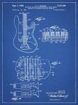 Electric Guitar Patent - Blueprint