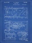 Blueprint Pin Ball Machine Patent
