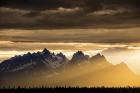 Mountains and Stormy Skies