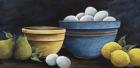 Blue Bowl with Eggs