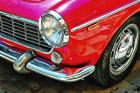 Fiat 1500 Cabriolet Red Front Detail