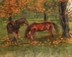 Autumn Pastures Horses
