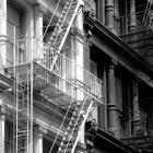 Fire Escape (b/w)