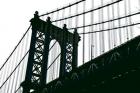 Manhattan Bridge Silhouette
