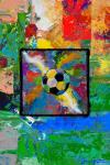Window into the Soccer Universe-  Red and Green Football