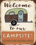 Lodge Sign - Campsite