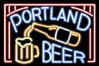 Portland Beer Fluorescent Sign