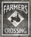 Farm Sign Farmers Crossing