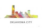Oklahoma City Oklahoma Skyline