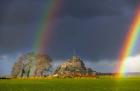 Double Rainbow In Mont Saint Michel
