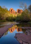 Cathedral Rock Reflection Vertical