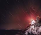 Bass Harbor Lighthouse And Stars
