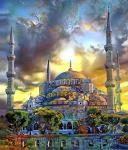 Istanbul Turkey Blue Mosque
