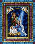 Stained Glass Nativity