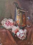 Roses & Copper Jug